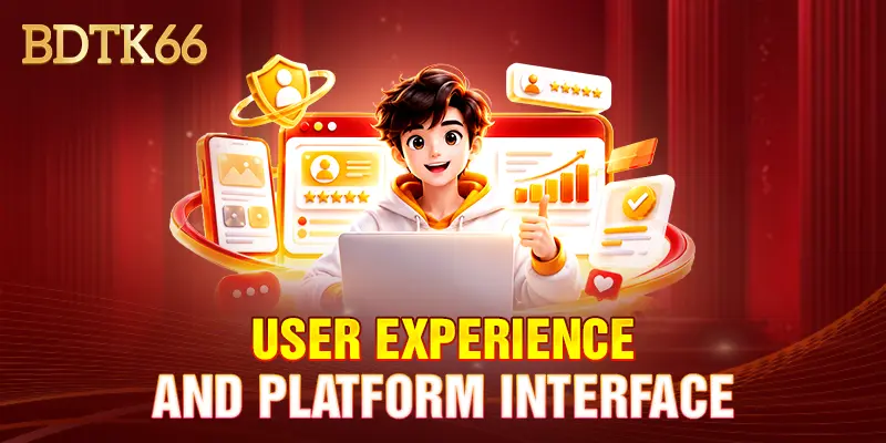 User experience and platform interface